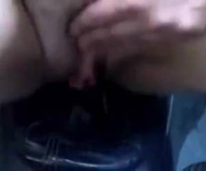 Harig kutje zakt over versnellingspook