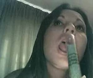 Lekker geil webcam sletje stopt dildo in kontje