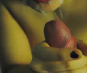 Mooi gefilmde cumshot met mobieltje